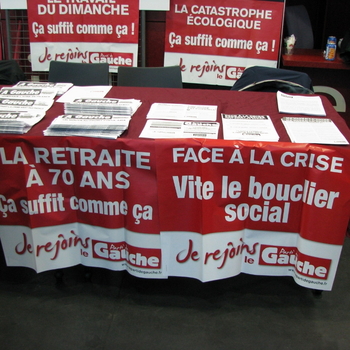 Meeting front de gauche 27 mars 09