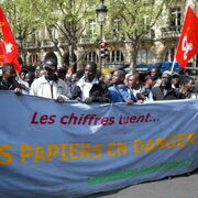 Rassemblement CGT sans papiers - Paris 15/04/0909