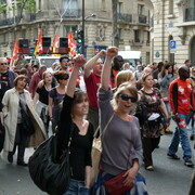 L'internationale, le poing levé