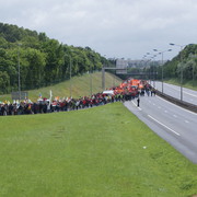 Caen, sortie du périph