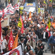cortège dans les rues de Bordeaux(3)