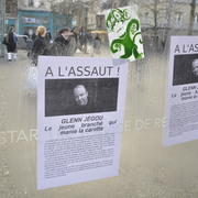 Rennes, affiches contre le maire