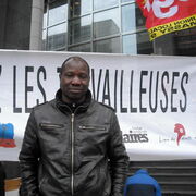 Occupation des marches de l'Opéra bastille