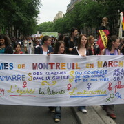 Femmes de Montreuil Marche Mondiale Femmes 12 juin 2010 Paris