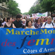 côte armor Marche Mondiale Femmes 12 juin 2010 Paris