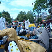 Manifestants "irradiés"