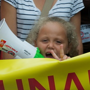 Jeune manifestante