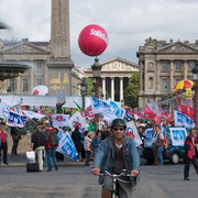 Rassemblement place de la Concorde