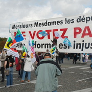 Rassemblement place de la Concorde