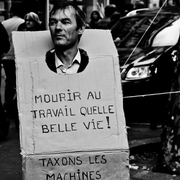 mourir au travail