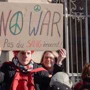 Non à la guerre en IRAK