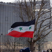 Non à la guerre en IRAK, manifestation à PARIS