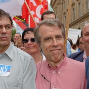 Manifestation à Paris pour la sauvegarde du régime retraite