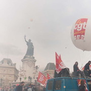 Contre le CPE à Paris le 04 avril 2006