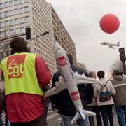 Contre le CPE à Paris le 04 avril 2006