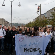 Le Havre (14-10) manifestation lycéens et étudiants
