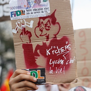 Manif du 16 octobre 2010 à Paris contre la réforme des retraites