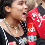 Manif du 16 octobre 2010 à Paris contre la réforme des retraites