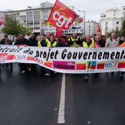 Tête de cortège - Le Havre