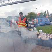 Contre la réforme des retraites à CHERBOURG