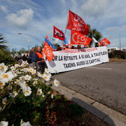 Contre la réforme des retraites à CHERBOURG
