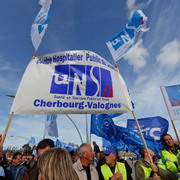 Contre la réforme des retraites à CHERBOURG