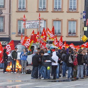 Contre la réforme des retraites à CHERBOURG