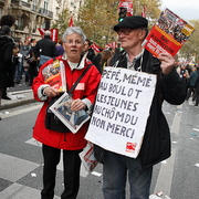 Manif retraites 19 octobre 2010 à Paris