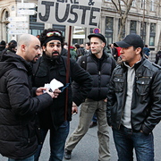 Manif Tunisie à Paris 15/01/2011