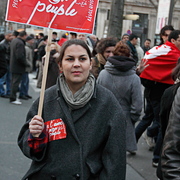 Manif Tunisie à Paris 15/01/2011