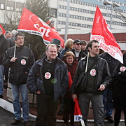 Manif pour la défense du CHU Henri Mondor