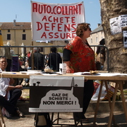 MANIF GAZ DE SCHISTE NANT AVEYRON 17/04/2011