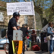 MANIF GAZ DE SCHISTE NANT AVEYRON 17/04/2011