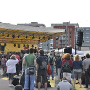 Manif antiG8 le Havre 21 mai 2011,  le meeting