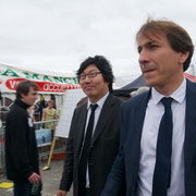 Jean-Vincent Placé dans la fête