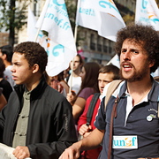 Manifestation des enseignants du public et du privé à Paris - 27 septembre 2011
