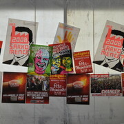 Affiches intérieur stand