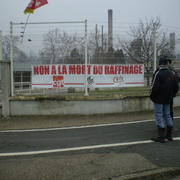 PETROPLUS Petit-Couronne (76) - Rassemblement du 18/01/2012