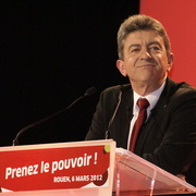 Meeting de Jean-Luc MELENCHON Rouen 6 mars 2012