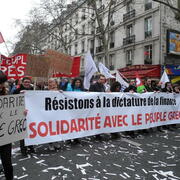 Avec le peuple grec, Résistance !