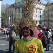 Manifestation contre l'Ayrault port ND des Landes