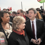 melenchon et micheline gervelas 220312