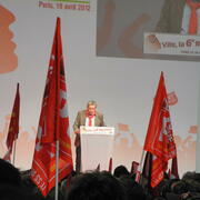 Meeting Front de Gauche, Porte de Versailles