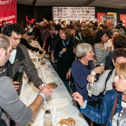 Stand des élus communistes, inauguration