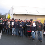 PPDC ST Médard (33) en grève
