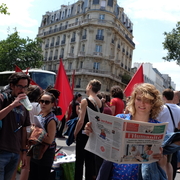 Intermittents manif interpro 26 juin 14
