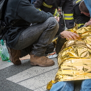 Manifestant blessÃ©