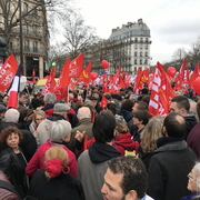 manif mélenchon