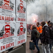 En grève