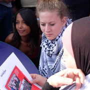 Ahed Tamimi à Gennevilliers